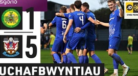Premier League: Caernarfon Town 1 - 5 Penybont FC (2024-2025)