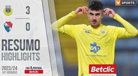 Liga Portugal Betclic: Arouca 3 - 0 Gil Vicente (2023-2024)