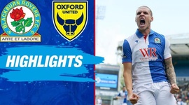 Championship: Blackburn 2 - 1 Oxford United (2024-2025)