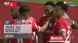 Liga Portugal Betclic: Santa Clara vs Famalicão, Golo 2-1 Wendel (VAR) (2024-2025)