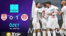 Super Ligi: Pendikspor 0 - 1 Antalyaspor (2023-2024)