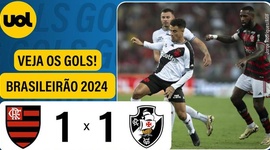 Brasileirão: Flamengo 1 - 1 Vasco (2024)