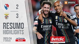 Liga Portugal Betclic: Gil Vicente 2 - 3 Benfica (2023-2024)