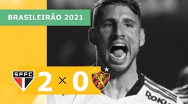 Brasileirão: São Paulo 2 - 0 Sport (2021)