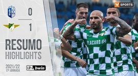 Liga Portugal Bwin: Vizela 0 - 1 Moreirense (2021-2022)