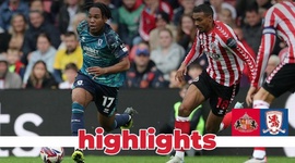 Championship: Sunderland 1 - 0 Middlesbrough (2024-2025)