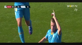Liga Portugal Betclic: Desp. Chaves (1-2) Gil Vicente, Golo M. Dominguez (VAR), 39m (2023-2024)