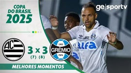 Copa do Brasil: Athletic Club 7 - 8 g.p Grêmio (2025)