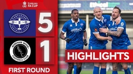 FA Cup: Eastleigh FC 5 - 1 Boreham Wood (2023-2024)