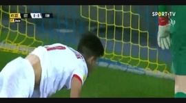 Liga Portugal Bwin: Estoril (0-1) Famalicão, Golo Bernardo Vital (p.b.) (VAR), 42m (2021-2022)