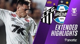 Brasileirão: Santos 1 - 1 Grêmio (2025)
