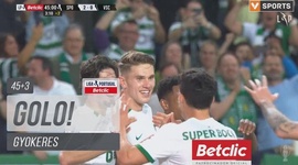 Liga Portugal Betclic: Sporting vs V. Guimarães, Golo 2-0 Gyokeres (2023-2024)