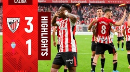 La Liga: Athletic Bilbao 3 - 1 Celta de Vigo (2024-2025)