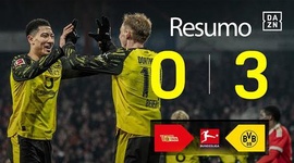 Bundesliga: Union Berlin 0 - 3 Dortmund (2025-2026)