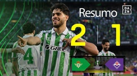 Liga Conferência Europa: Bétis 2 - 1 Fiorentina (2024-2025)