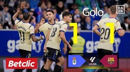 La Liga: Oviedo vs Barcelona, Golo 1-1 Eric Garcia (2025-2026)