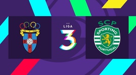 Liga 3: Cova Piedade 0 - 2 Sporting (2021-2022)
