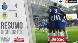 Liga Portugal Betclic: FC Porto 4 - 0 Arouca (2024-2025)