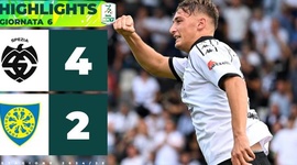 Serie B: Spezia 4 - 2 Carrarese (2024-2025)