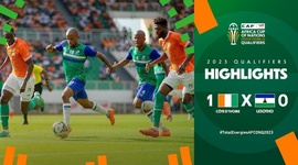 Qualificação CAN: Costa do Marfim 1 - 0 Lesoto (2023)