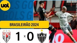 Brasileirão: Atlético-GO 1 - 0 Atlético-MG (2024)