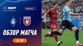 Premier Liga: Krylia Sovetov 2 - 0 Rubin (2023-2024)