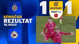 Super Liga: Partizan 1 - 1 IMT Novi Beograd (2024-2025)