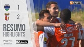 Liga Portugal Bwin: Desp. Chaves 1 - 2 Sp. Braga (2022-2023)