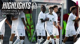UEFA Youth League: Sturm Graz 1 - 3 Sporting (2024-2025)