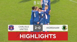 FA Cup: Carlisle United 2 - 0 Horsham FC (2021-2022)