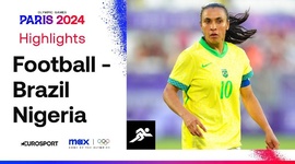 Jogos Olímpicos Femininos: Nigéria 0 - 1 Brasil (2024)