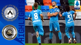 Serie A: Udinese 0 - 2 Spezia (2020-2021)