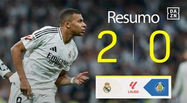 La Liga: Real Madrid 2 - 0 Getafe (2024-2025)