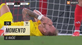 Taça de Portugal Generali Tranquilidade: Benfica vs Sp. Braga, Jogada U. Račić, 24' (2024-2025)