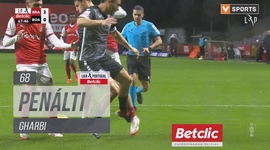 Liga Portugal Betclic: Sp. Braga vs Boavista, Penálti Gharbi, 68' (2024-2025)