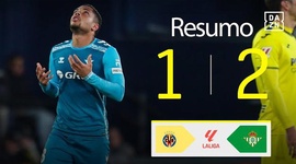 La Liga: Villarreal 1 - 2 Bétis (2024-2025)