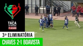 Taça de Portugal Placard: Desp. Chaves 2 - 1 a.p Boavista (2019-2020)