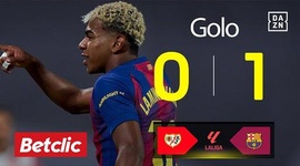 La Liga: Rayo Vallecano vs Barcelona, Golo 0-1 Yamal (2025-2026)
