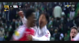 Liga Portugal Bwin: Sporting (1-2) Sp. Braga, Golo J. Gorby, 97m (2021-2022)