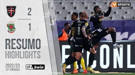 Liga Portugal Bwin: Casa Pia 2 - 1 Paços Ferreira (2022-2023)
