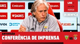 Liga NOS: Antevisão de Jorge Jesus ao Tondela vs Benfica (2020-2021)