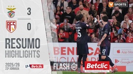 Liga Portugal Betclic: Benfica 3 - 0 AVS SAD (2025-2026)