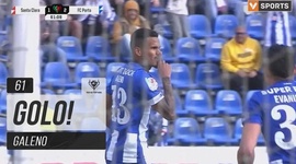 Taça de Portugal Placard: Santa Clara vs FC Porto, Golo 1-2 Galeno (2023-2024)