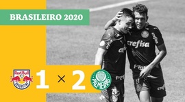 Brasileirão: RB Bragantino 1 - 2 Palmeiras (2020)