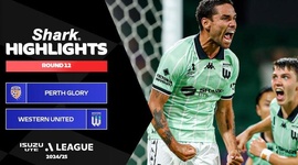 A-League: Perth Glory 2 - 3 Western United FC (2024-2025)