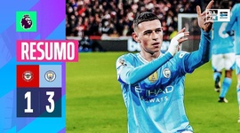 Premier League: Brentford 1 - 3 Man City (2023-2024)