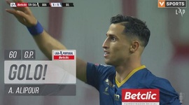 Liga Portugal Betclic: Sp. Braga vs Gil Vicente, Golo 1-1 A. Alipour (2023-2024)