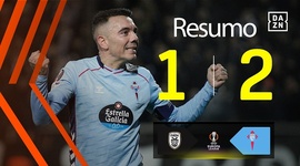 Liga Europa: PAOK 1 - 2 Celta de Vigo (2025-2026)