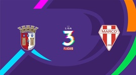 Liga 3 Placard: Sp. Braga 2 - 0 AD Marco 09 (2025-2026)