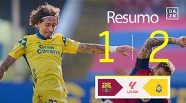 La Liga: Barcelona 1 - 2 Las Palmas (2024-2025)